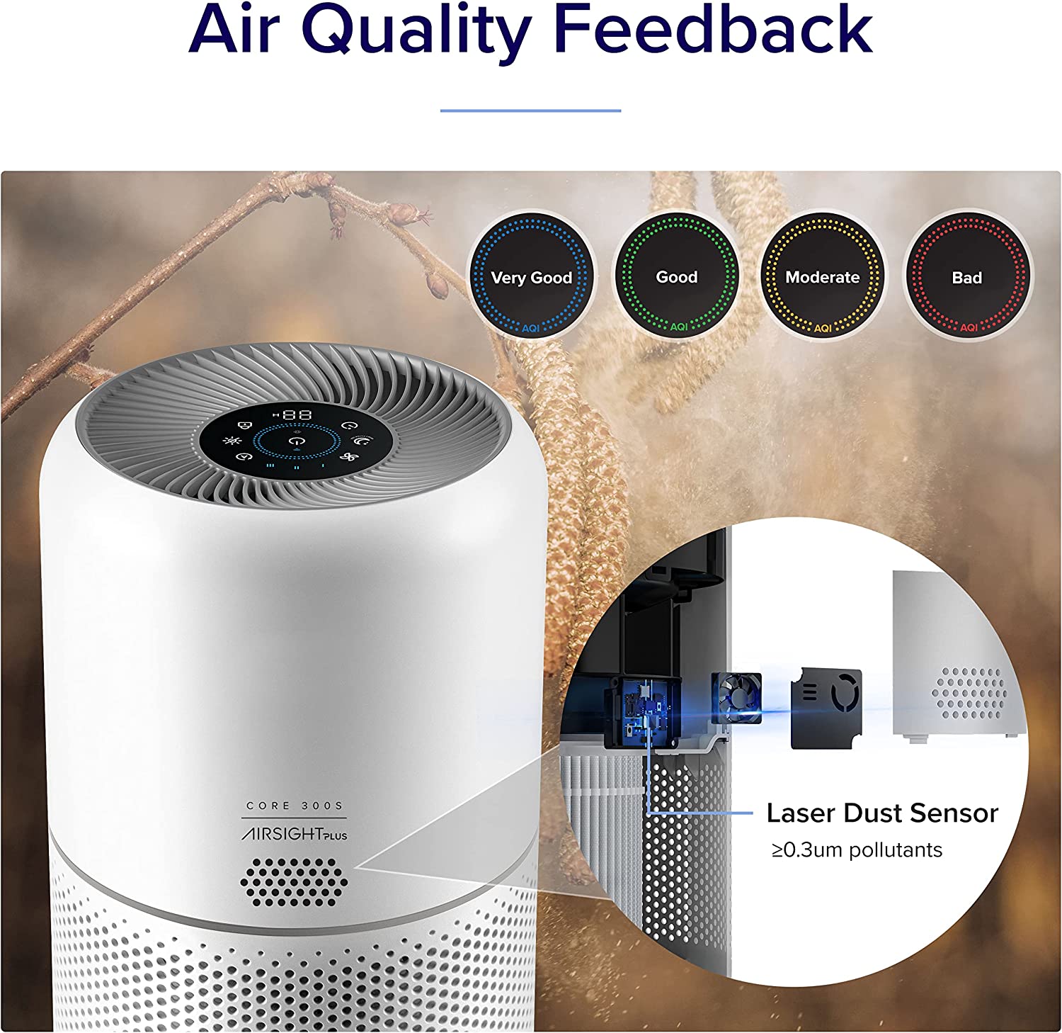 Levoit Core 300S Smart HEPA Air Purifier