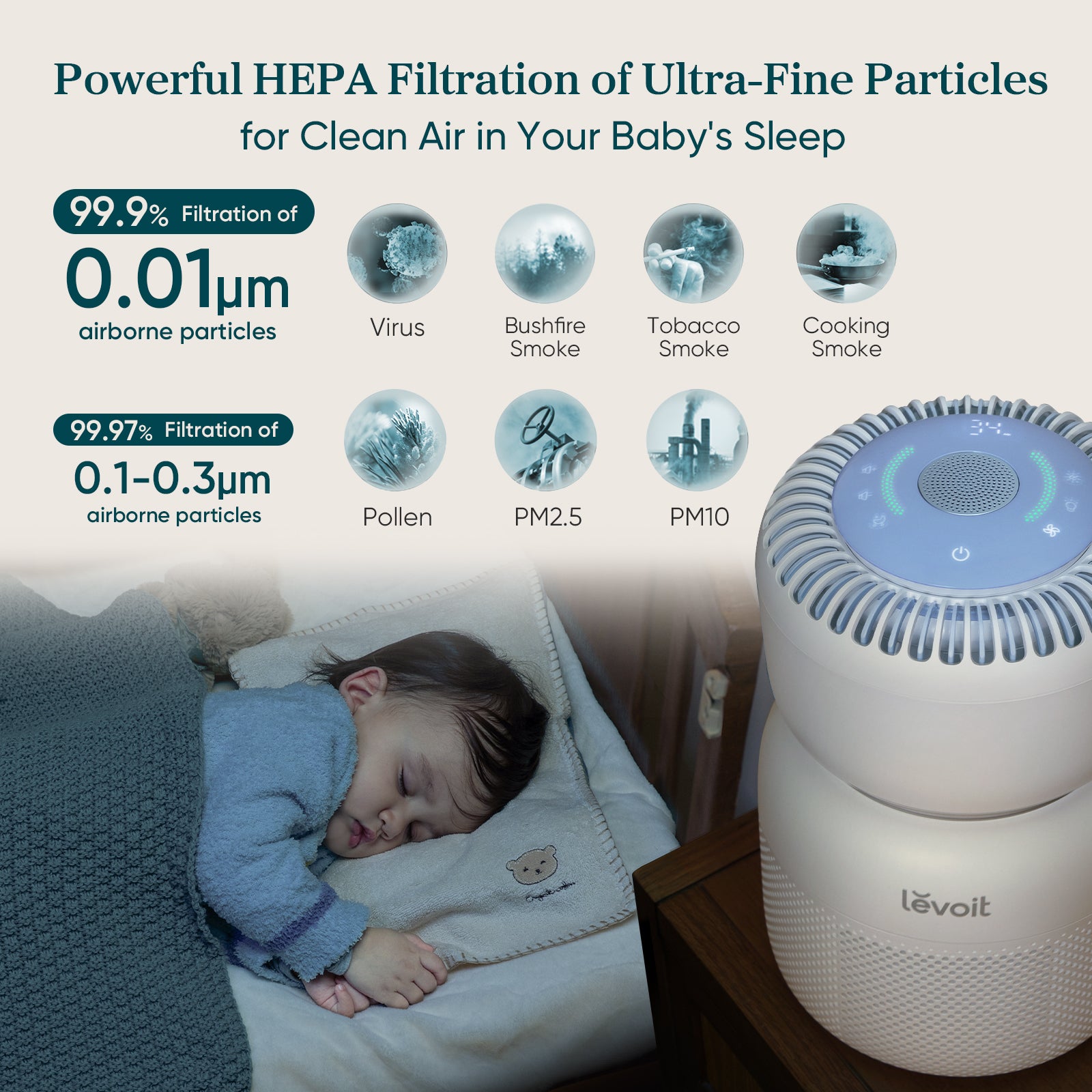 Levoit Sprout Baby Air Purifier