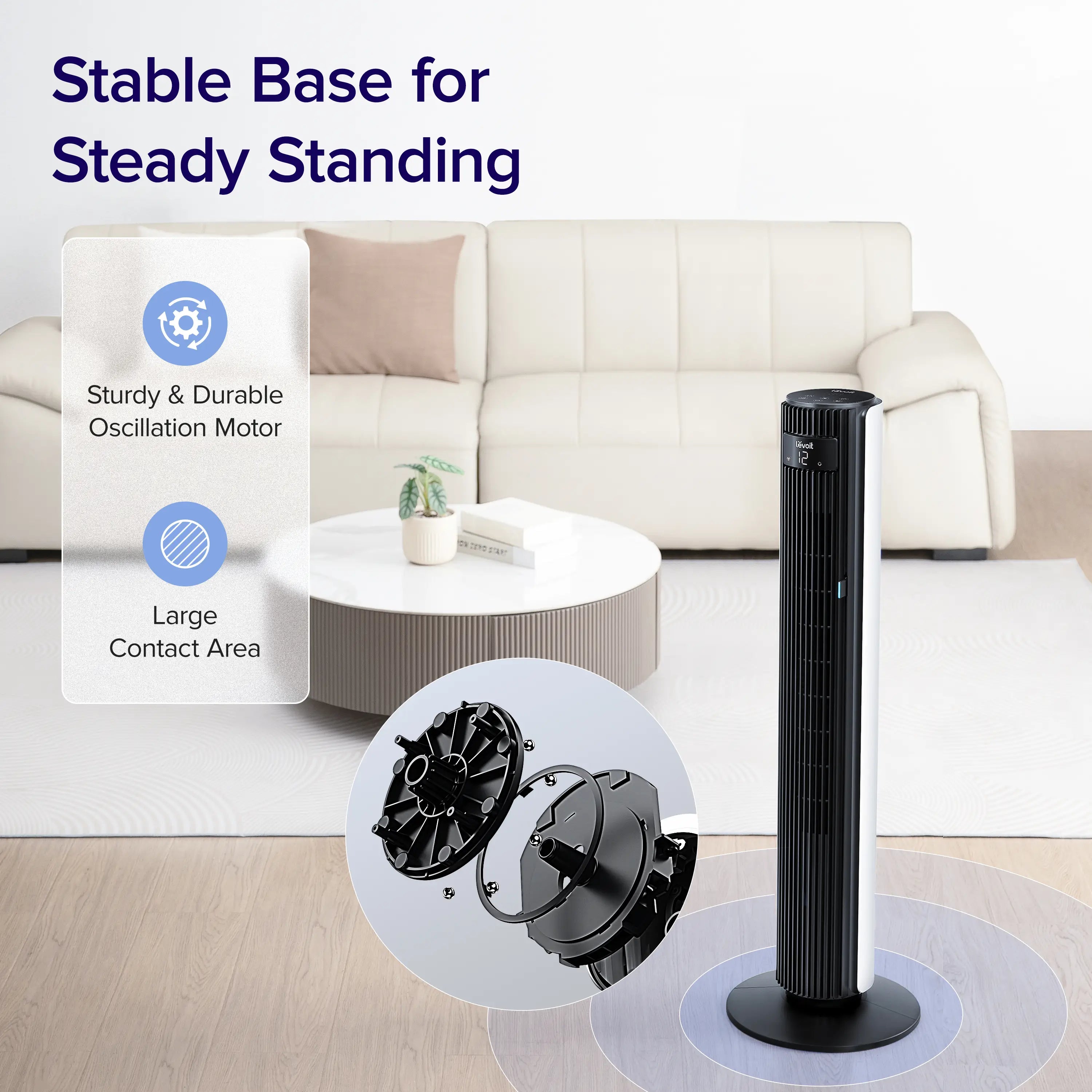 Levoit Classic Pro 42-Inch Tower Fan